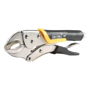 UYUS ALICATE DE BLOQUEO DE MANDÍBULA CURVADA CON MANGO TPR – 10″