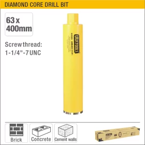 UYUS BROCAS DE CONCRETO DE DIAMANTE – 63MMX400(2-1/2″X16″)