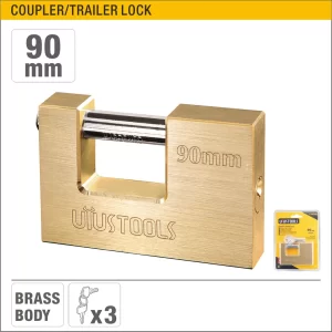 UYUS CANDADO DE BRONCE RECTANGULAR – 90MM