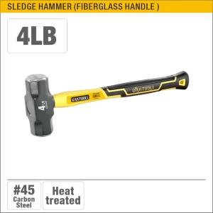 UYUS COMBO CON MANGO DE FIBRA DE VIDRIO – 4LB