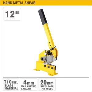 UYUS CORTAPLANCHA METÁLICA MANUAL – 12″