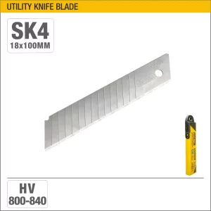 UYUS JUEGO DE 10 PCS DE CUCHILLAS DE ESTILETE – 18MM