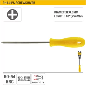 UYUS DESTORNILLADOR ESTRELLA CON MANGO PVC – PH3X250