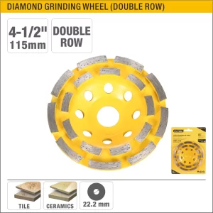 UYUS DISCO DE PULIR DE DIAMANTE DOBLE FILO – 4-1/2″(115MM) 3200R/MIN