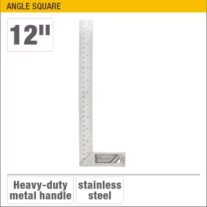 UYUS ESCUADRA METÁLICA – 12″