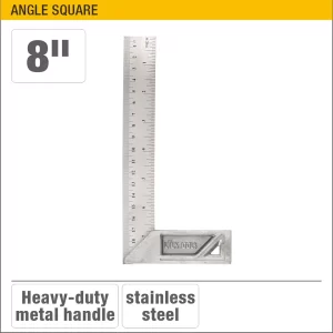 UYUS ESCUADRA METÁLICA – 8″