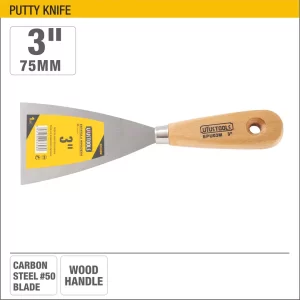 UYUS ESPÁTULA CON MANGO DE MADERA – 3″