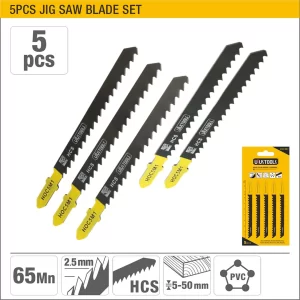 UYUS JUEGO DE 5 PCS DE HOJAS DE SIERRA DE CALADORA PARA MADERA