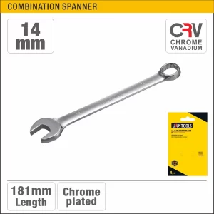 UYUS LLAVE COMBINADA BOCA-CORONA – 14MM