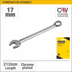 UYUS LLAVE COMBINADA BOCA-CORONA – 17MM