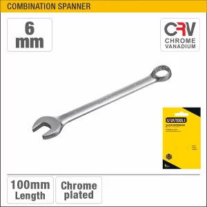 UYUS LLAVE COMBINADA BOCA-CORONA – 6MM