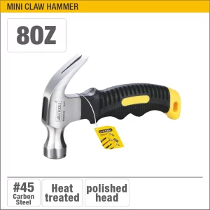 UYUS MARTILLO MINI CON MANGO DE FIBRA DE VIDRIO – 8OZ