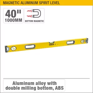 UYUS NIVEL DE CAJA PRO-MAGNÉTICO – 1000MM/40″