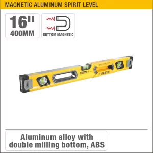 UYUS NIVEL DE CAJA PRO-MAGNÉTICO – 400MM/16″