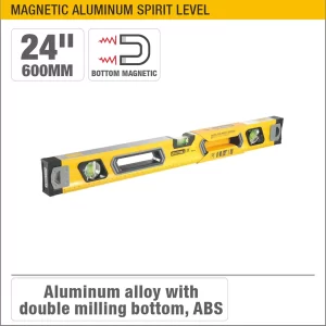 UYUS NIVEL DE CAJA PRO-MAGNÉTICO – 600MM/24″