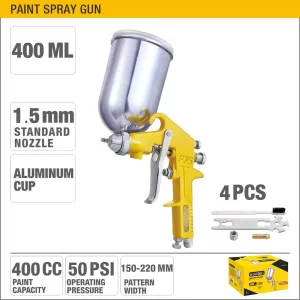 UYUS SOPLETE DE PINTURA DE GRAVEDAD – 400ML