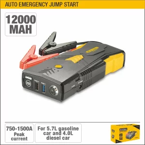 UYUS ARRANCADOR DE EMERGENCIA PARA AUTOMÓVILES – 12000MA