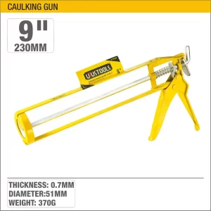 UYUS PISTOLA DE SILICONA SIMPLE (ESQUELETO) – 9″