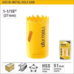UYUS SIERRA DE COPA (SACABOCADO) BI-METAL – 1-1/16″(27MM)
