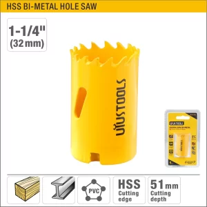 UYUS SIERRA DE COPA (SACABOCADO) BI-METAL – 1-1/4″(32MM)