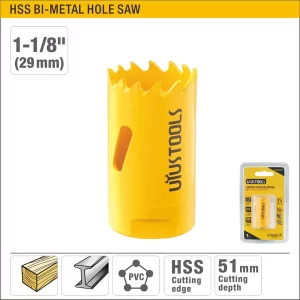 UYUS SIERRA DE COPA (SACABOCADO) BI-METAL – 1-1/8″(29MM)