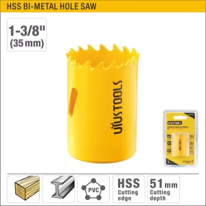 UYUS SIERRA DE COPA (SACABOCADO) BI-METAL – 1-3/8″(35MM)