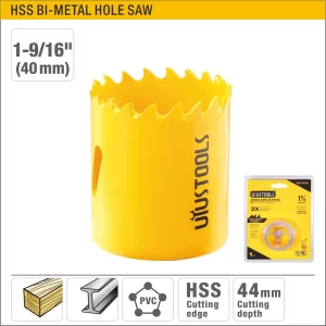 UYUS SIERRA DE COPA (SACABOCADO) BI-METAL – 1-9/16″(40MM)