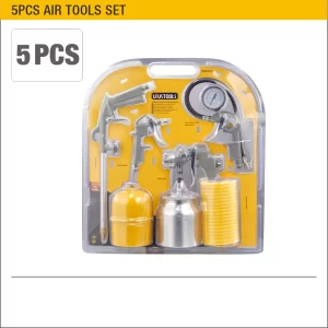 UYUS JUEGO DE 5 PCS DE SOPLETE PINTURA Y PISTOLA DE AIRE
