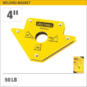 UYUS SUJETADOR MAGNÉTICO PARA SOLDAR – 4″