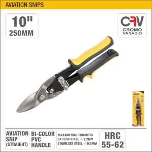 UYUS TIJERAS DE AVIACIÓN RECTO – 10″