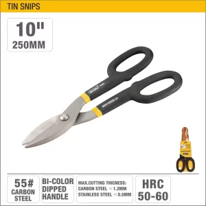 UYUS TIJERA DELUXE DE PATRÓN RECTO – 10″