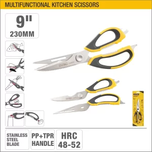 UYUS TIJERAS MULTIFUNCIONALES DE COCINA – 9″