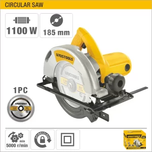 UYUS SIERRA CIRCULAR – 185MM 1200W 5300RPM