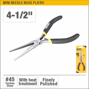 UYUS ALICATE DE PUNTA LARGA MINI – 4-1/2″