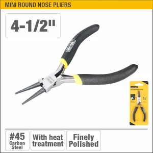 UYUS ALICATE MINI DE PUNTA REDONDA – 4-1/2″