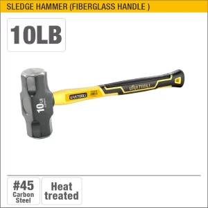 UYUS COMBO CON MANGO DE FIBRA DE VIDRIO – 10 LB