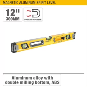 UYUS NIVEL DE CAJA PRO-MAGNÉTICO – 300MM/12″
