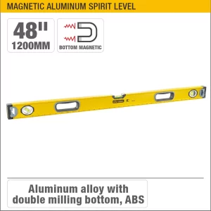 UYUS NIVEL DE CAJA PRO-MAGNÉTICO – 1200MM/48″