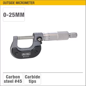 UYUS MICRÓMETRO – 0-25MM