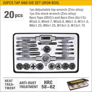 UYUS JUEGO DE 20 PCS DE DE TARRAJAS