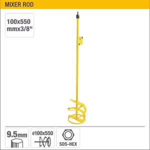 UYUS BATIDOR DE MEZCLA – 100MM X 550MM X 3/8″