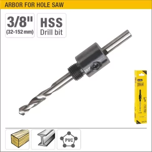 UYUS MANDRIL PARA SIERRA COPA – 3/8″ (32-152MM)