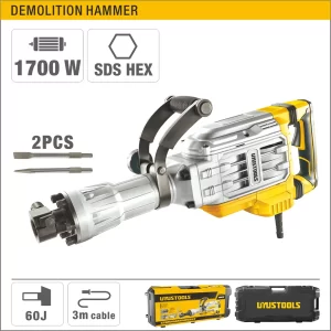 UYUS DEMOLEDOR SDS-HEX – 1700W 60J