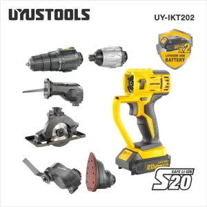 UYUS MULTI-TOOL INALÁMBRICO 6 EN 1 – 20V/2.0A