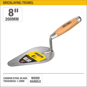 UYUS CUCHARA ALBAÑIL TIPO BADILEJO – MANGO MADERA – 8″