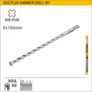 UYUS BROCA PARA MARTILLO ELÉCTRICO (PUNTA) – SDS-PLUS – 6X160MM