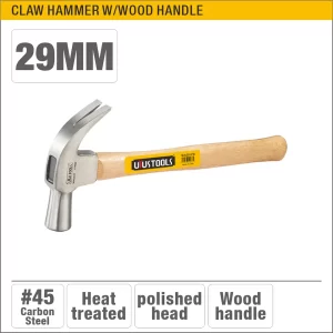 UYUS MARTILLO DELUXE CON MANGO DE MADERA – 29MM