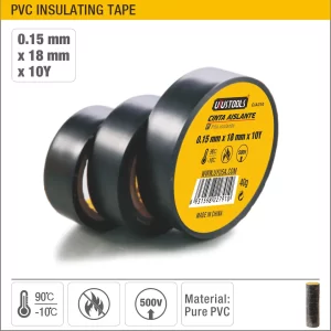 UYUS CINTA AISLANTE – 0.15MM X 18MM X 10Y