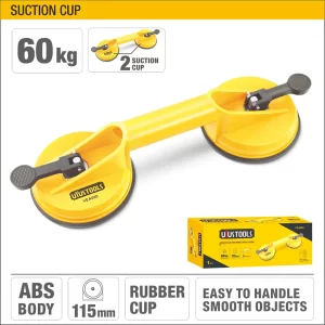 UYUS VENTOSA DE ABS DOBLE PARA VIDRIO – 60KG