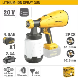 UYUS SOPLETE DE PINTURA  INALAMBRICO 400ML